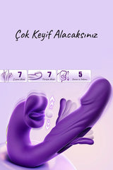 Do it Love - Titreşimli, 3D Ağız Hareketli Emme ve Dil Çırpma Fonksiyonlu Soft Usta Vibratör