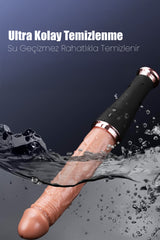 Do it Love - Beyzbol Sopası Görünümlü Realistik Titreşimli İleri Geri Fonksiyonlu Vibratör Dildo - Gizli Görünüm