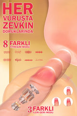 Do it Love - Sallanan Testisli Vibratör İleri Geri Hareketli ve Titreşimli - Soft Esnek Deri - Fresh Kullanım