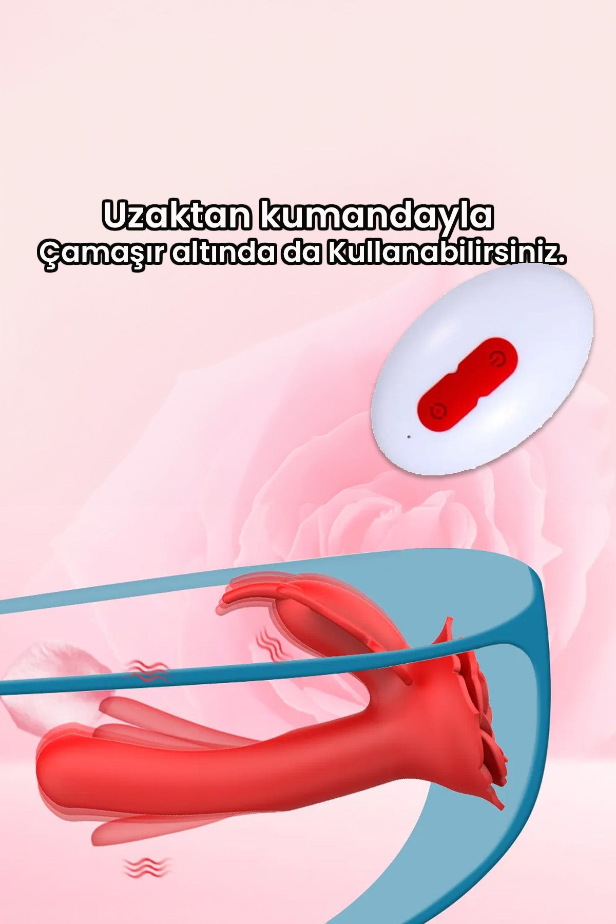 Do it Love - İçimdeki Kıpırtı Kelebek Vibratör - 9 Titreşimli ve 4 Çırpınma Modlu Uzaktan Kumandalı Vibratör