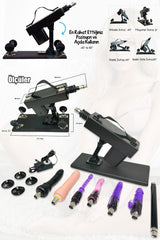 Do it Love - Kumandalı Otomatik Seks Robotu - İleri Geri Hareket ve Titreşimli - 20cm Dildo