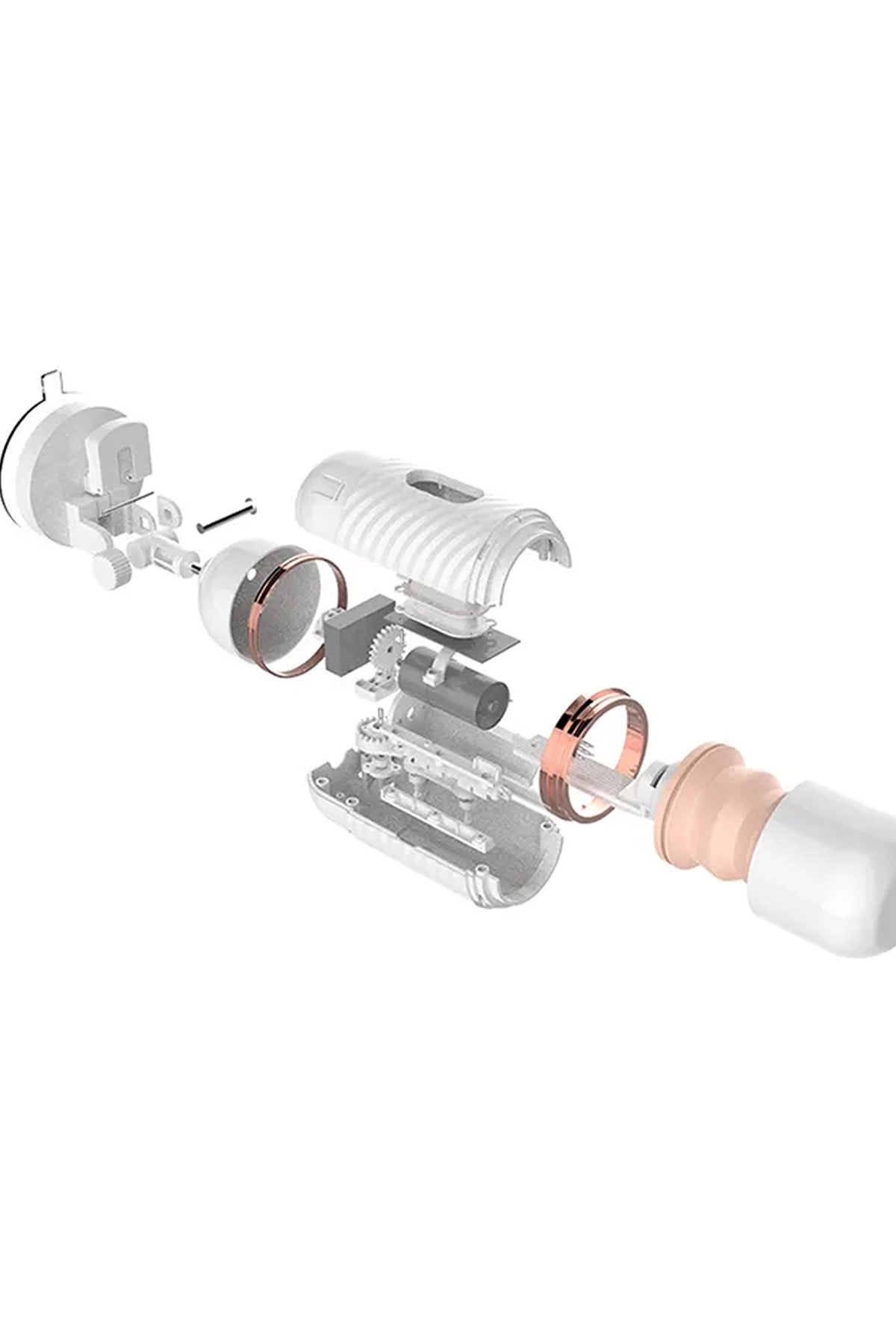 Do it Love - Otomatik Vantuzlu Eller Serbest Dildo - İleri Geri Hareketli ve Titreşimli