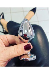 Do it Love - Çelik Anal Plug Tıkaç - 8cm Uzunluk - 34mm Çap - Orta Boy