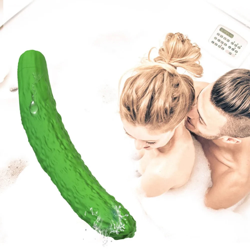 Do it Love - Sebze Figürlü Vibratör - Uyarıcı Etki Eğlenceli Vibratör - Salatalık