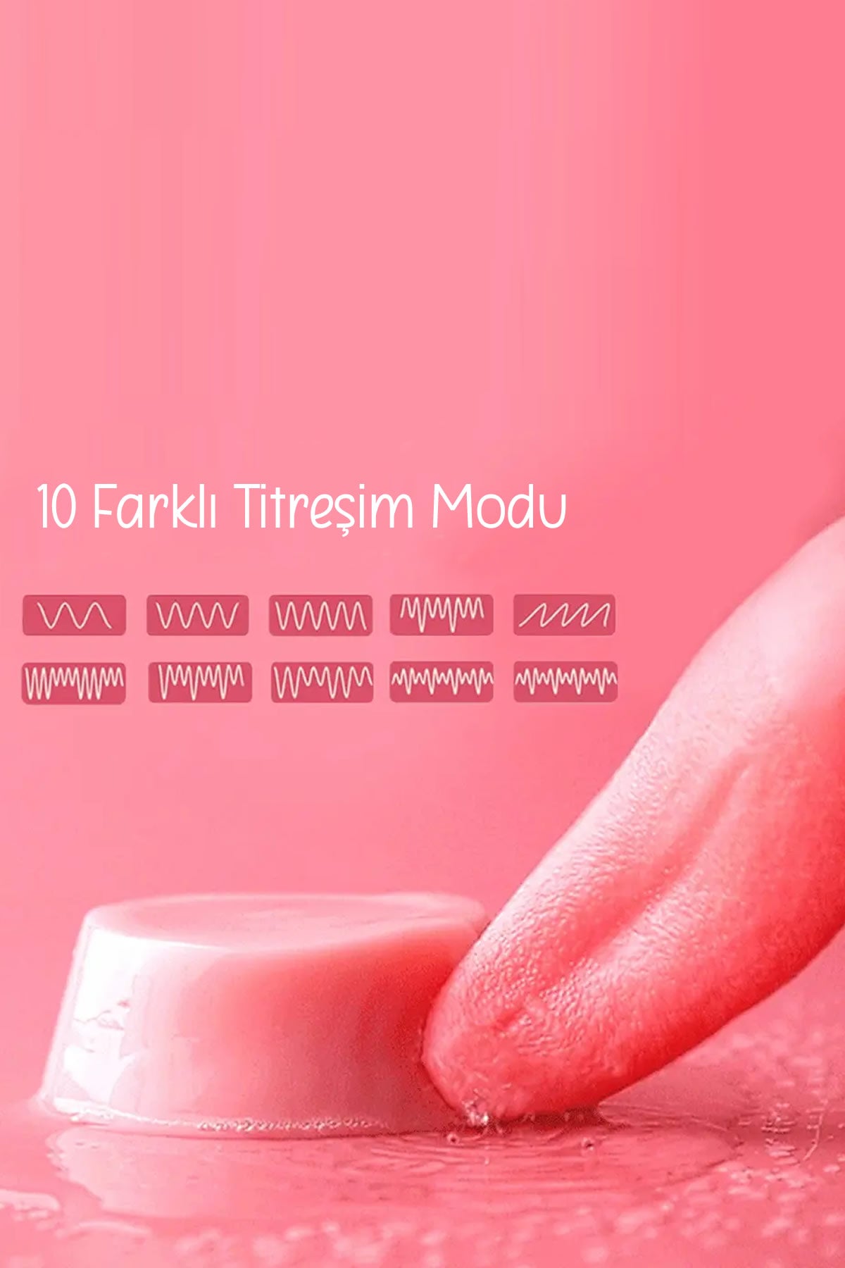 Do it Love - Dil Vibratör - 10 Farklı Yalama ve Titreşim Modu - G Noktası Simülatörlü