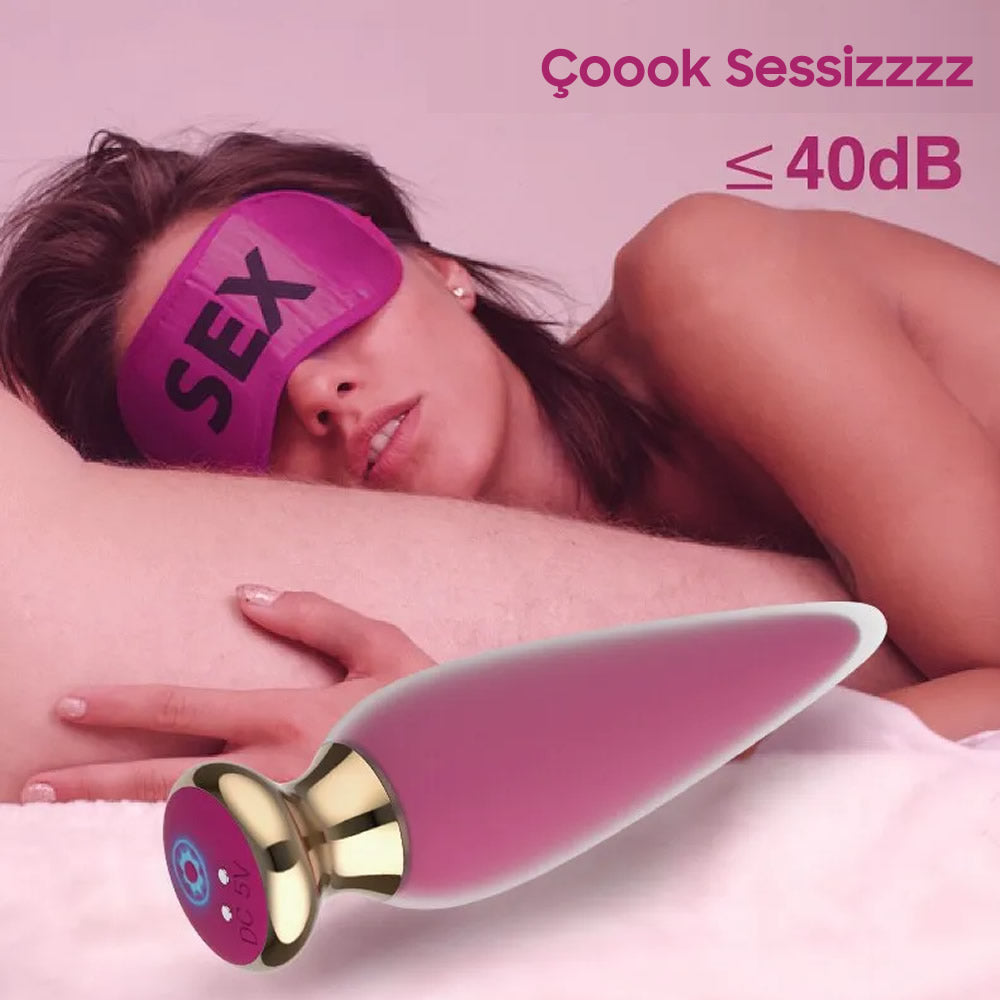 Do it Love - Uzaktan Kumandalı Güçlü Haz Verici - Sessiz Anal Tıkaç - Anal Plug 35mm