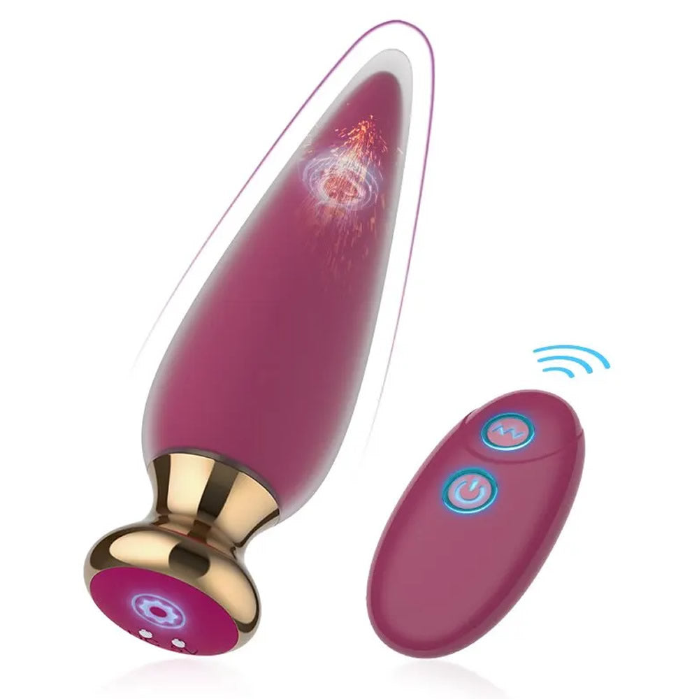 Do it Love - Uzaktan Kumandalı Güçlü Haz Verici - Sessiz Anal Tıkaç - Anal Plug 35mm
