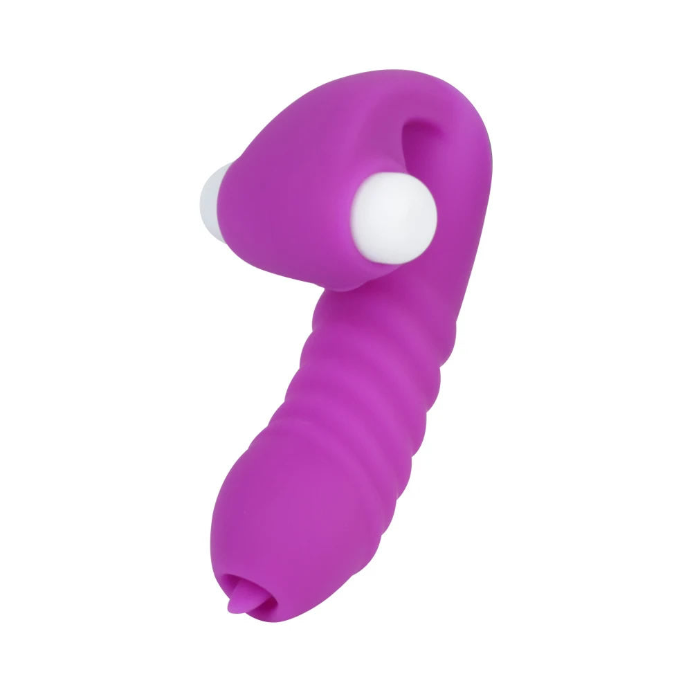 Do it Love - Parmak Vibratör - Eğlence içinizde - Anal ve Vajina Kullanımlı - Haz Halkaları - G ve Clitoral Zevk  - Mor