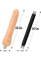 Do it Love - Kumandalı Otomatik Seks Robotu - İleri Geri Hareket ve Titreşimli - 20cm Dildo