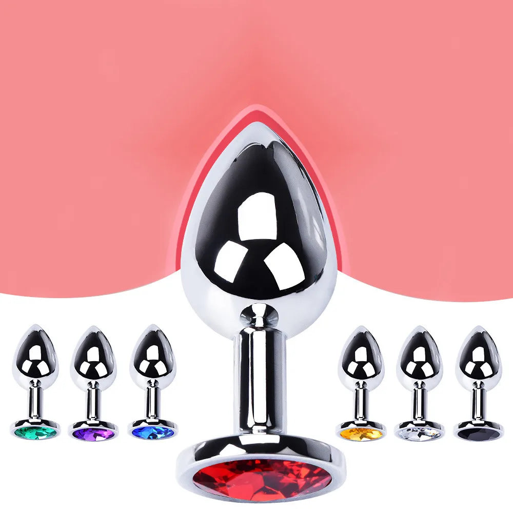 Do it Love - Çelik Anal Plug Tıkaç - 9,5cm Uzunluk - 42mm Çap - Büyük Boy