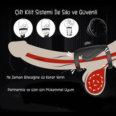 Do it Love - Penis Vibratörü, Geçiktirici Etkili, Partnerli Kullanım - G Simülatör - Uzun Ereksiyon