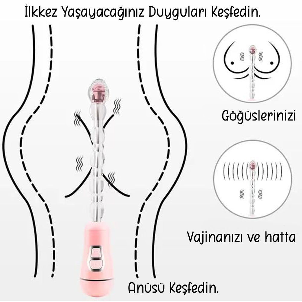 Do it Love - Silikon Boğumlu Anal Vibratör - Güçlü Titreşim Modları - Derinliklerinizi Keşfedin