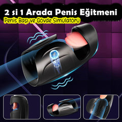 Do It Love – Azgın Afrodit Dilli Penis Vibratörü - Titreşim ve Yalama