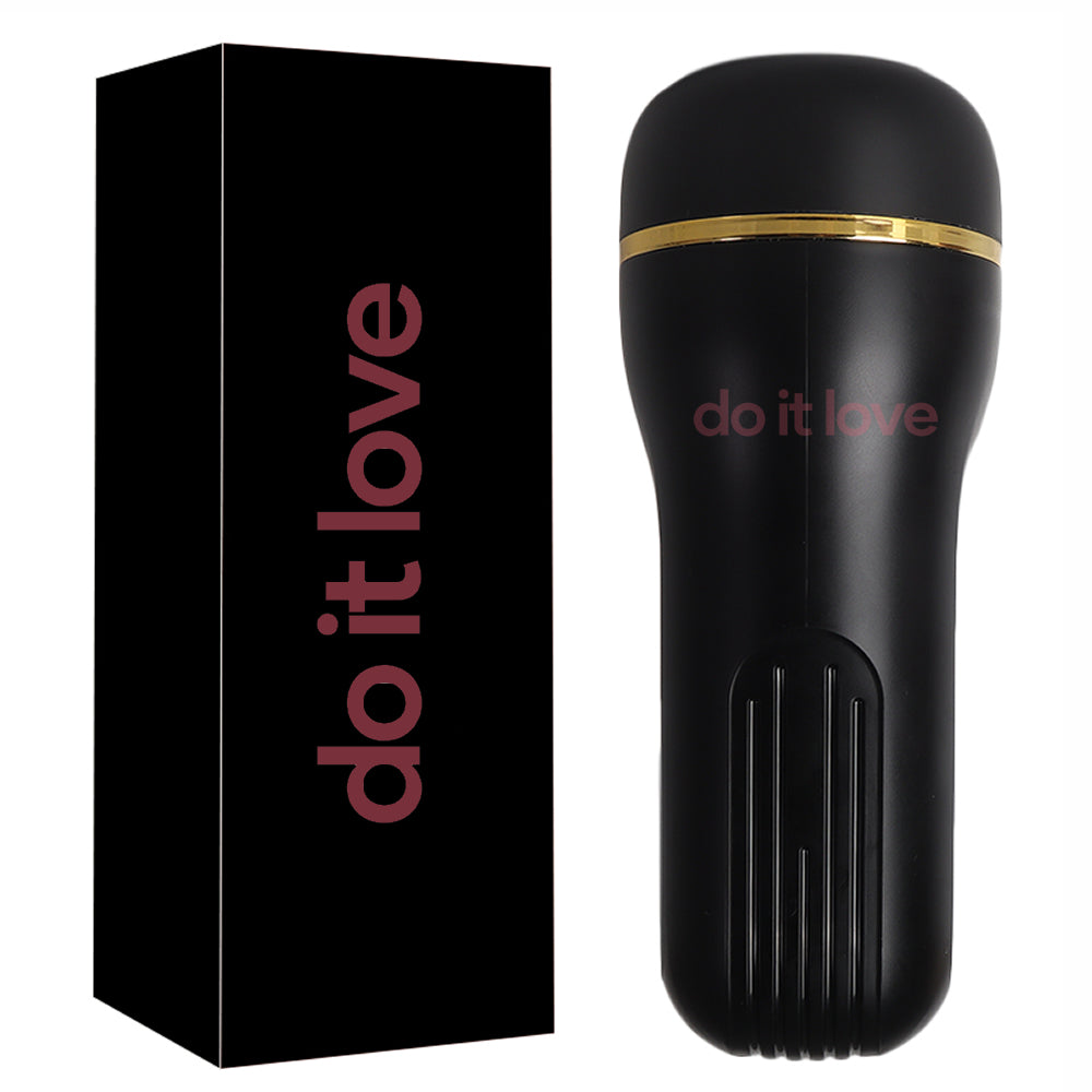 Do it Love - Premium Plus Realistik Vakumlu ve Titreşimli Oral Giriş Mastürbatör