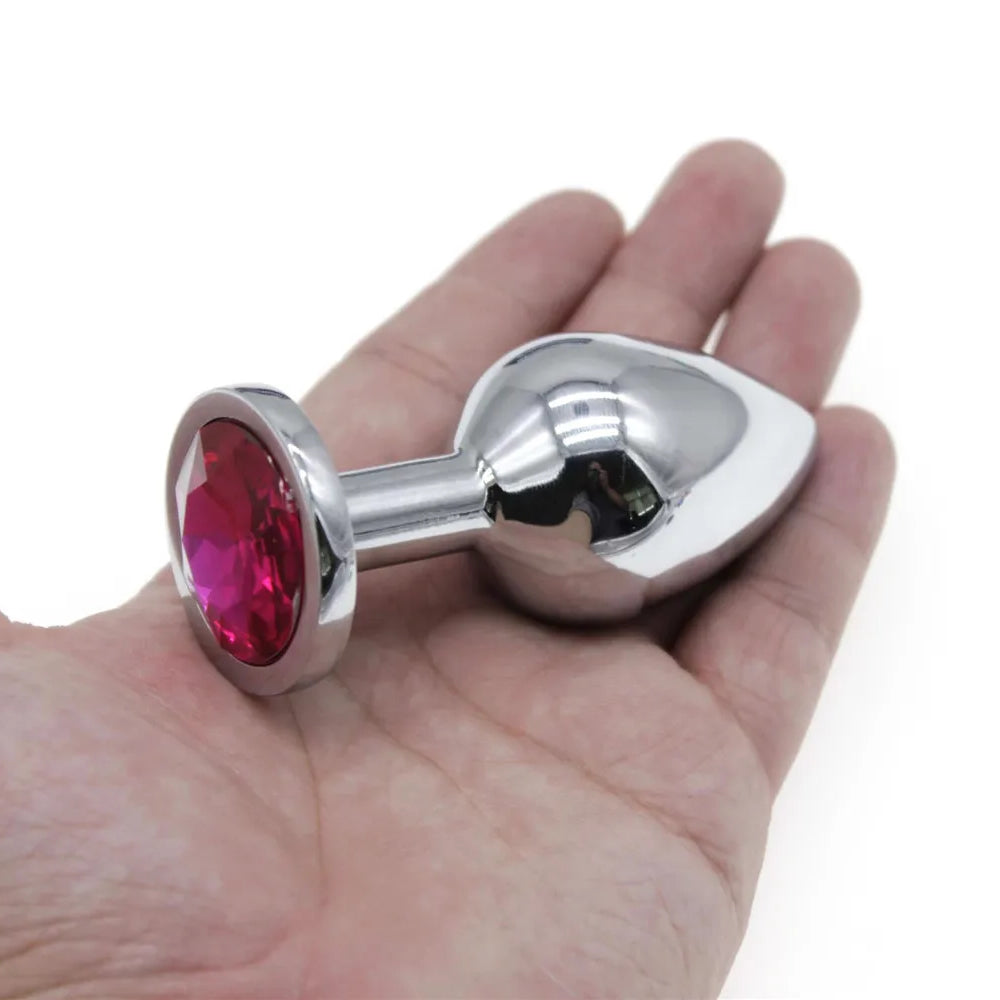 Do it Love - Çelik Anal Plug Tıkaç - 9,5cm Uzunluk - 42mm Çap - Büyük Boy