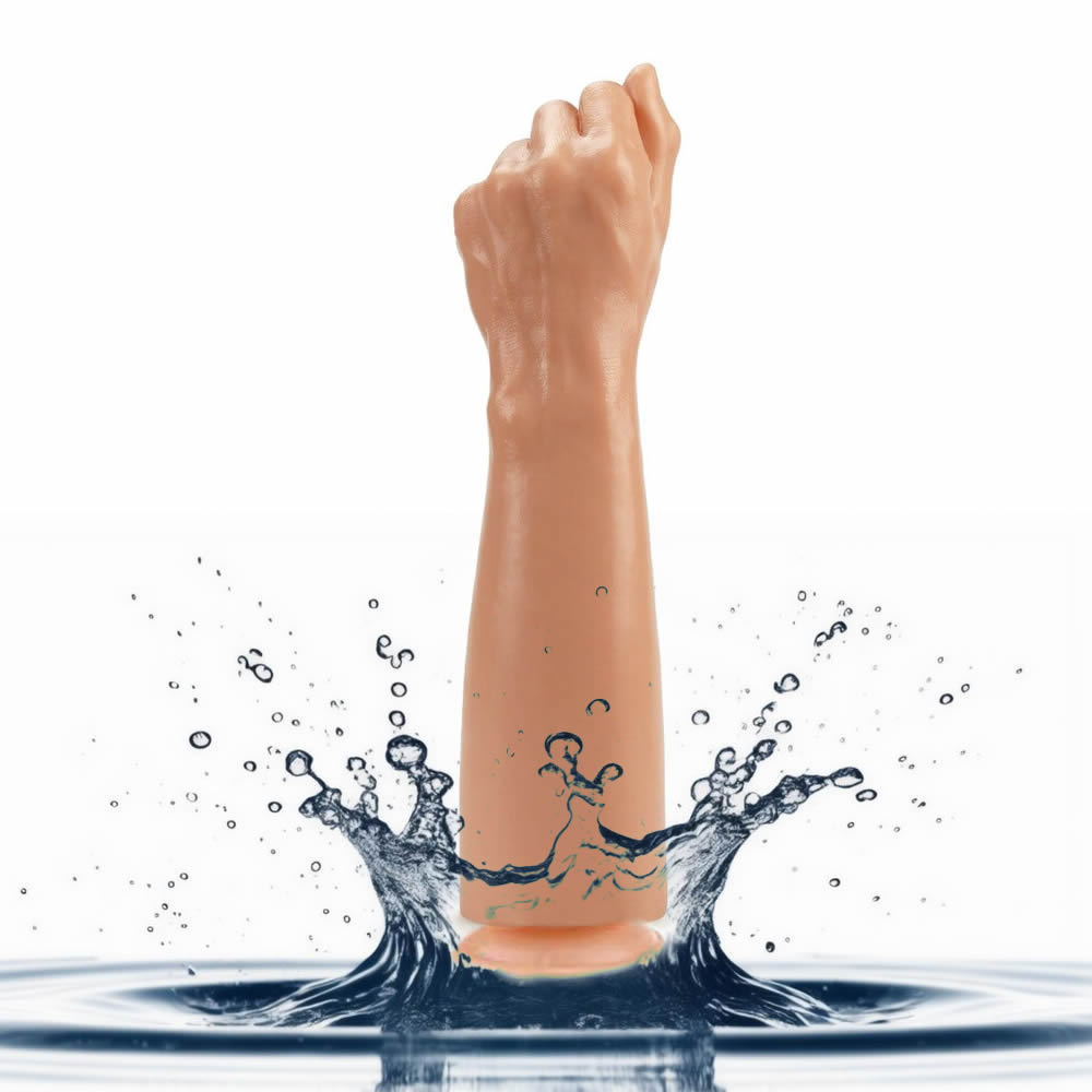 Do It Love - Vantuzlu Yumruk Dildo - 33cm Büyük Boy - Ultra Maksimum Zevk - Big Bang