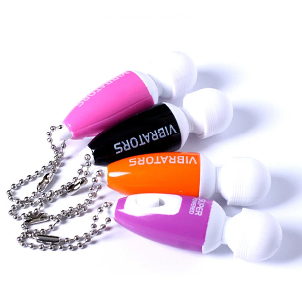 Do it Love - Mini Vibratör - Anahtarlık Vibratör - Mini Masaj Aleti - 6cm - Pembe