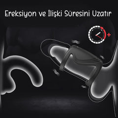 Do it Love - Penis Vibratörü, Geçiktirici Etkili, Partnerli Kullanım - G Simülatör - Uzun Ereksiyon