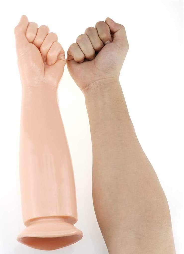Do It Love - Vantuzlu Yumruk Dildo - 33cm Büyük Boy - Ultra Maksimum Zevk - Big Bang