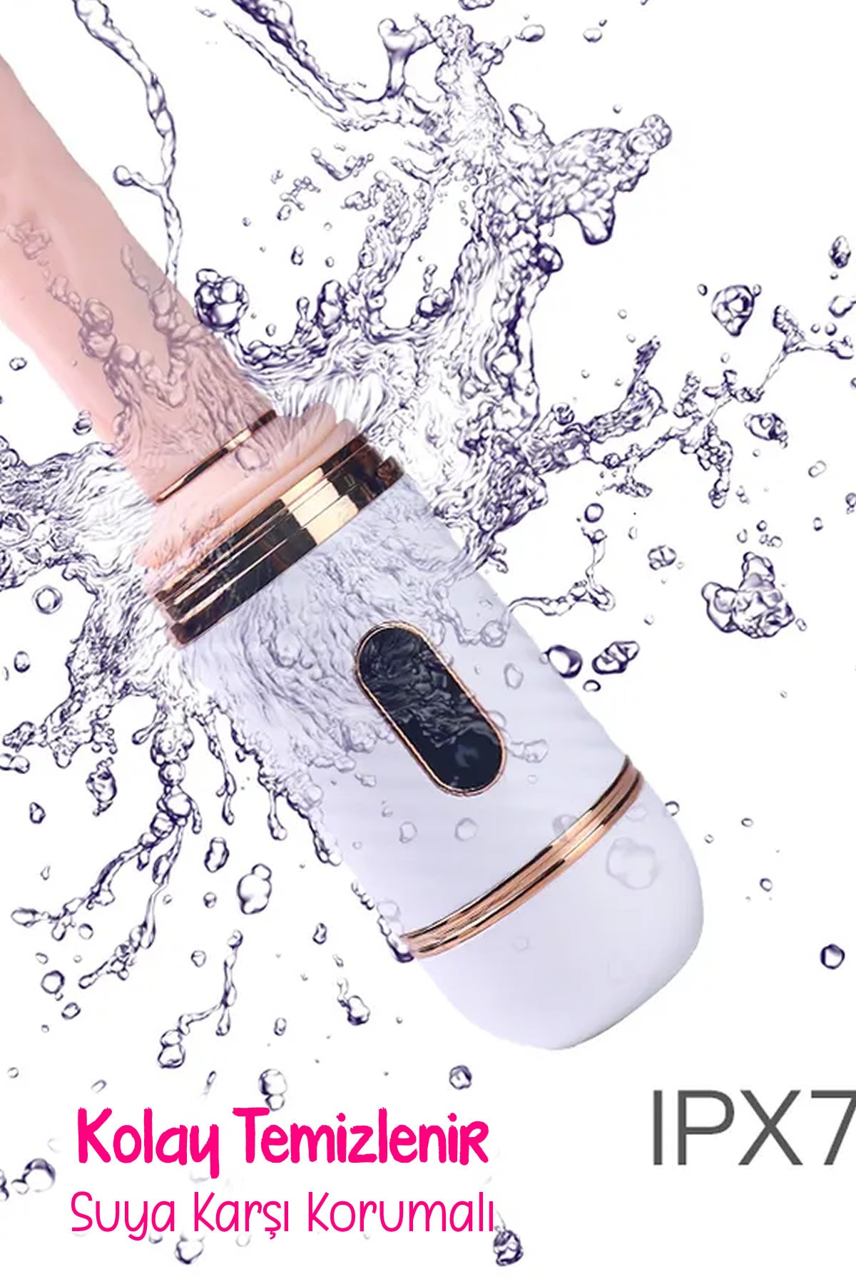 Do it Love - Otomatik Vantuzlu Eller Serbest Dildo - İleri Geri Hareketli ve Titreşimli