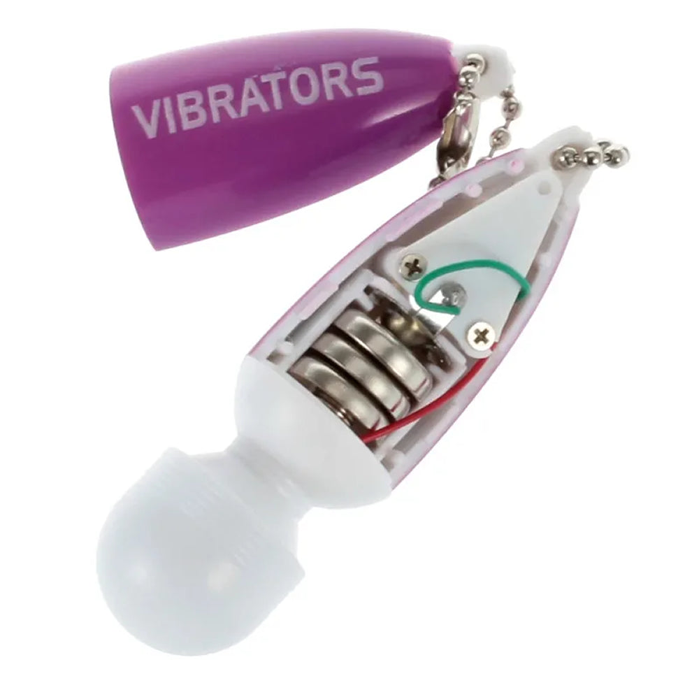 Do it Love - Mini Vibratör - Anahtarlık Vibratör - Mini Masaj Aleti - 6cm - Mor