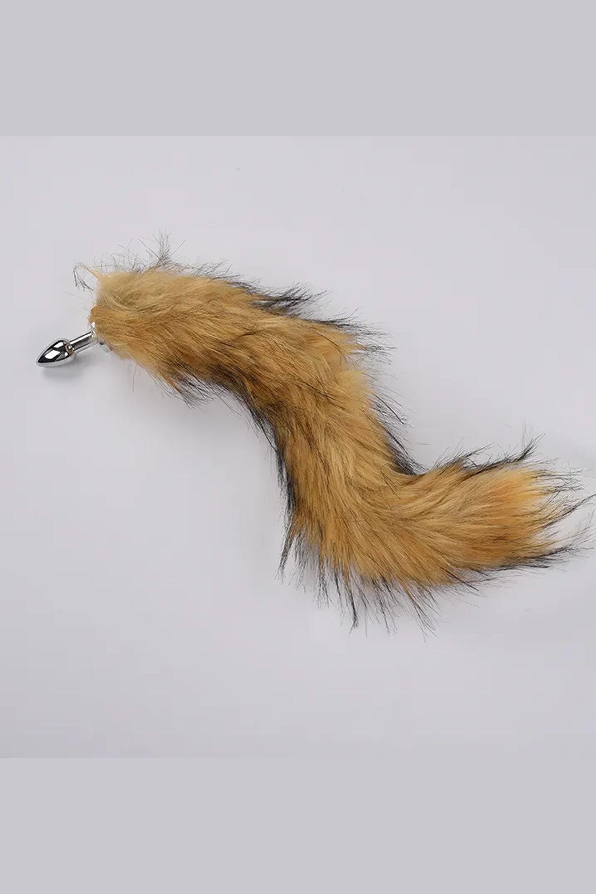 Do it Love - Çelik Anal Plug Tıkaç- Tilki Kuyruğu - Fantezi Tıkaç - 44cm Kuyruk 28mm Tıkaç