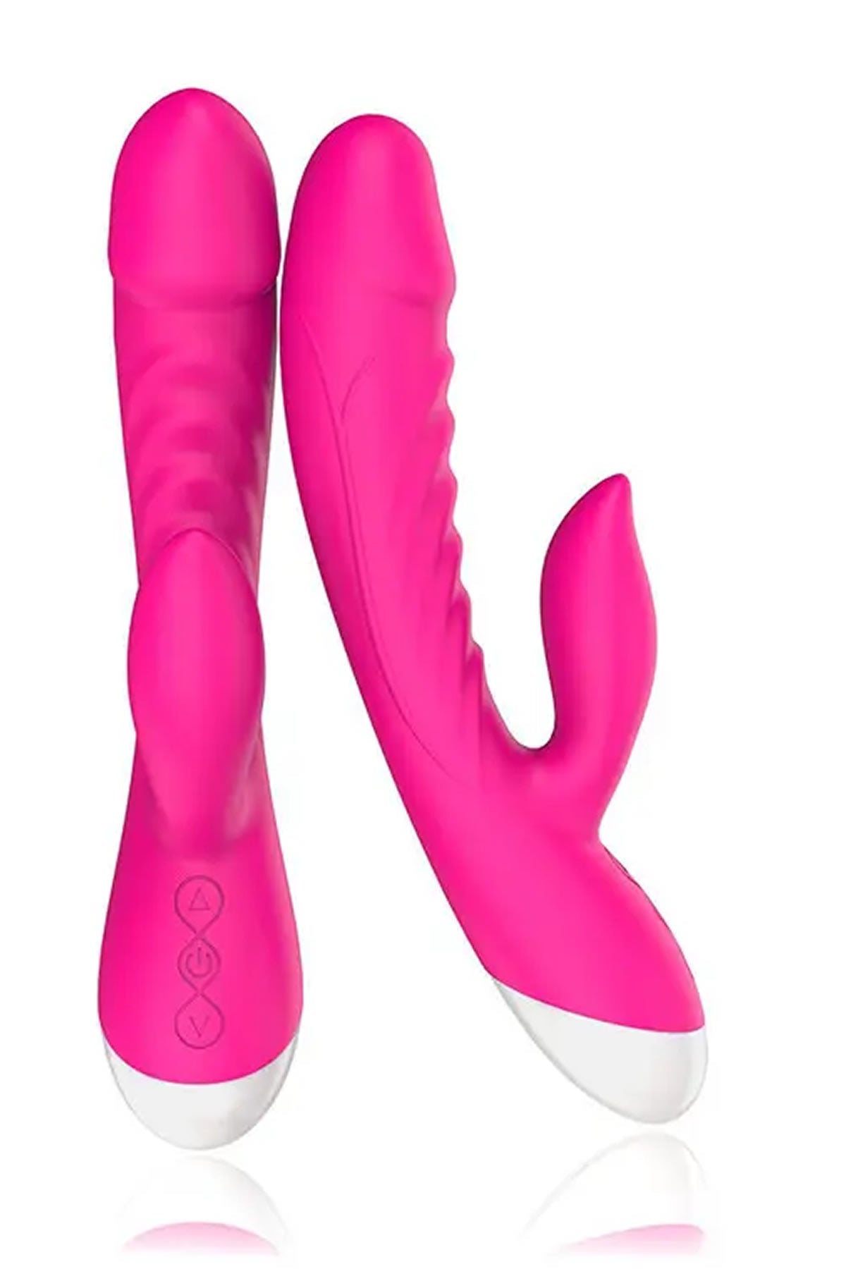 Do it Love - Rabbit Vibratör Dildo - Çift İşlevli Titreşimli - Vajinal ve Anal Mastürbatör – Pembe