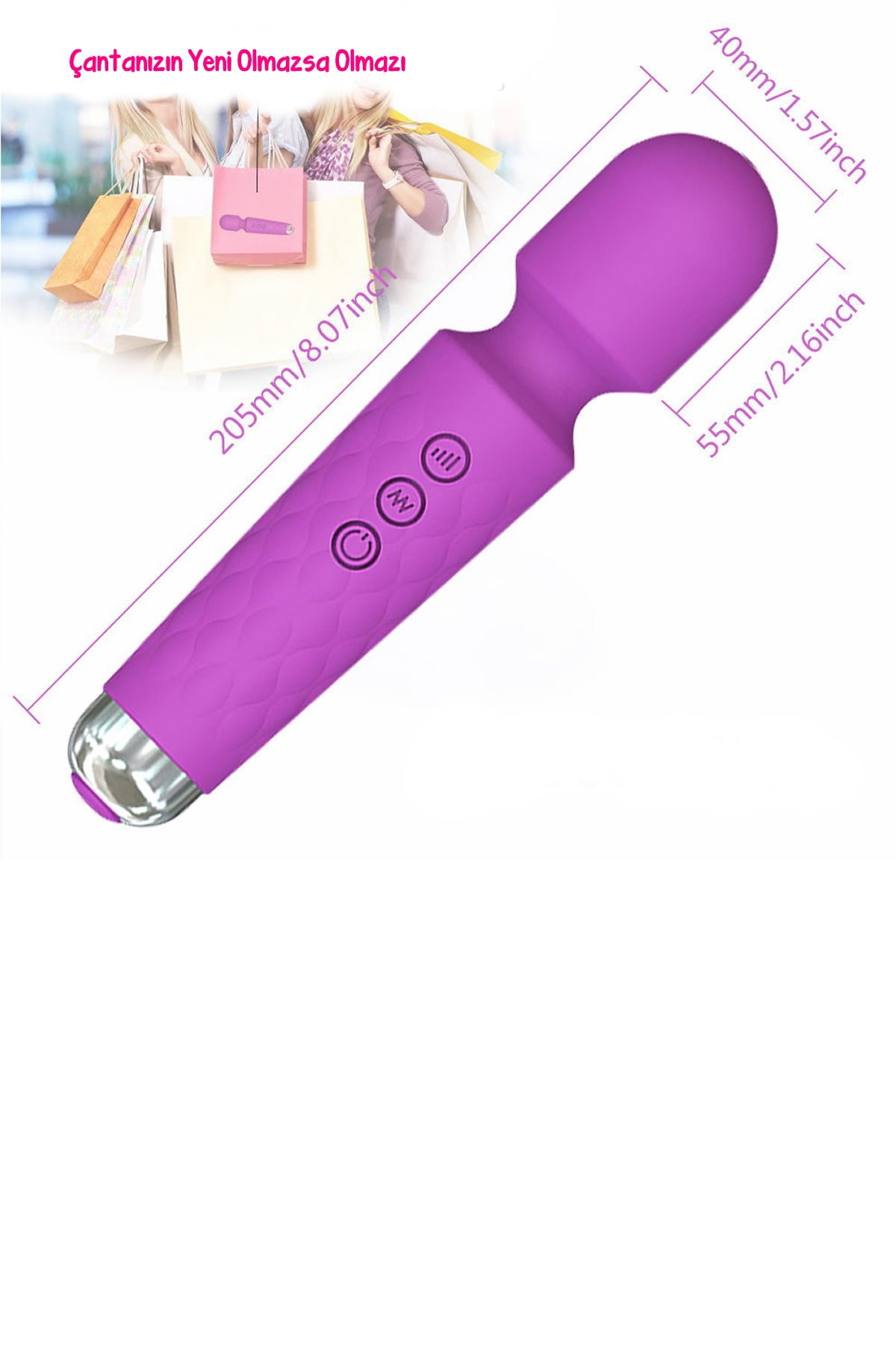 Do it Love - 20 Titreşim 10 Mod Vibratör Masaj - Klitoris Simülatörlü - Şarjlı – Mor