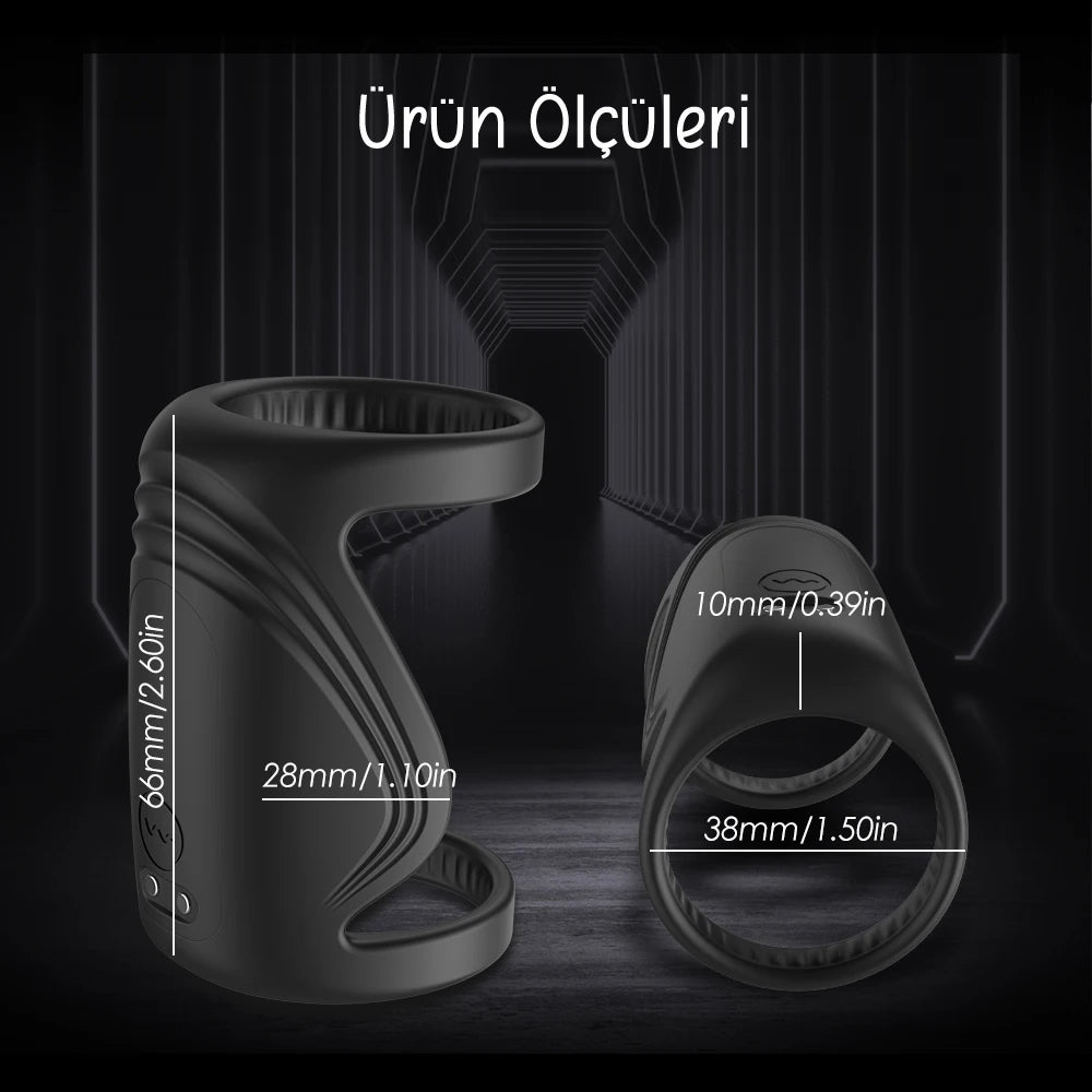 Do it Love - Penis Vibratörü, Geçiktirici Etkili, Partnerli Kullanım - G Simülatör - Uzun Ereksiyon