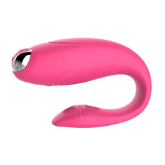 Do it Love - Ergonomik Çift Haz -  Anal ve Vajinal Vibratör - Klitoris Uyarıcılı - Kumandalı