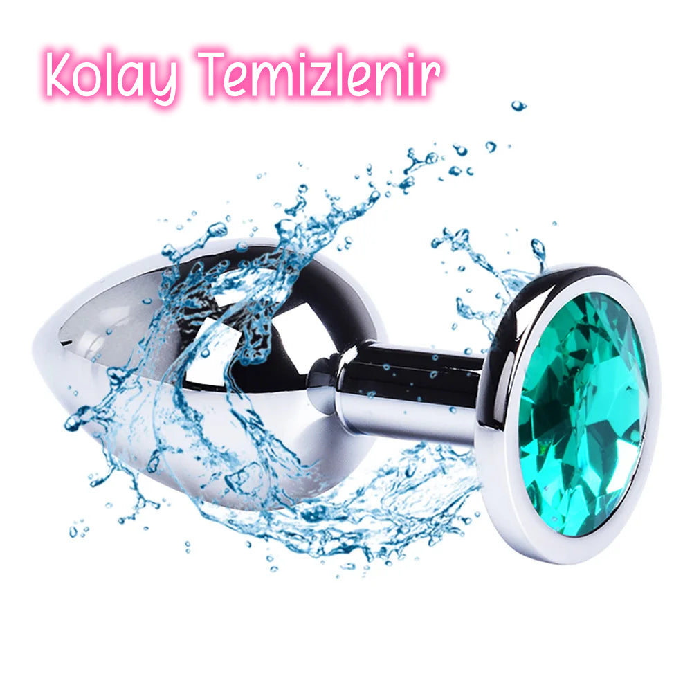 Do it Love - Çelik Anal Plug Tıkaç - 9,5cm Uzunluk - 42mm Çap - Büyük Boy