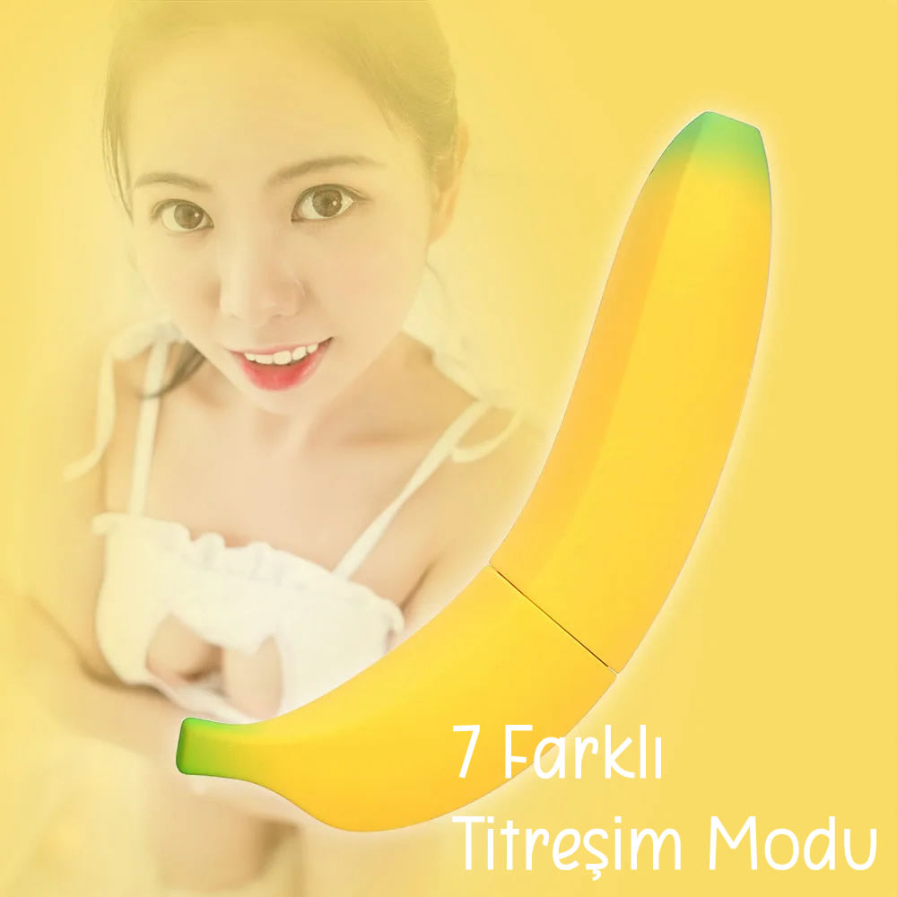Do it Love - Muz Vibratör, Muz Figürlü Vibratör - 7 Çeşit Titreşim Modları - Muhteşem Haz