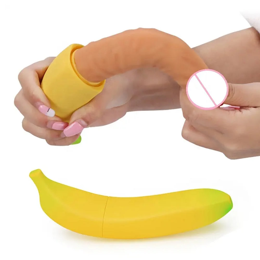 Do it Love - Muz Vibratör, Muz Figürlü Vibratör - 7 Çeşit Titreşim Modları - Muhteşem Haz