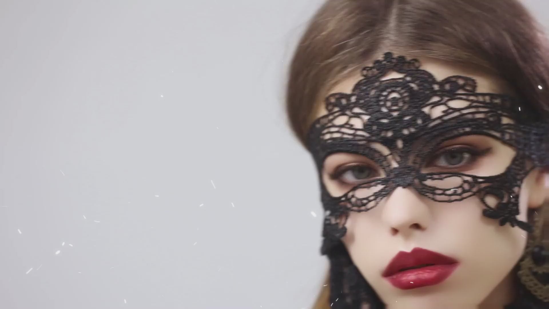 Do it Love - Siyah Dantelli Fantezi Maske - Parti, Düğün, Balo, Mezuniyet, Özel Gece Maskesi