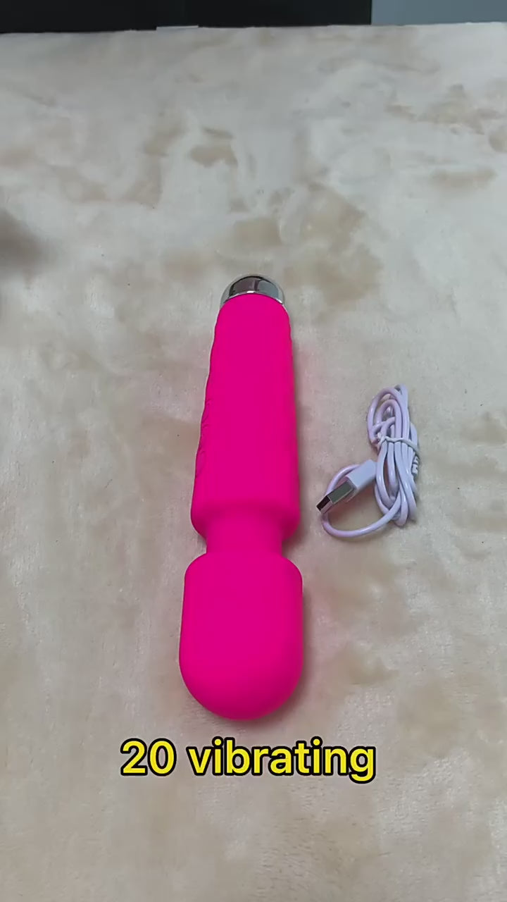Do it Love - 20 Titreşim 10 Mod Vibratör Masaj - Klitoris Simülatörlü - Şarjlı – Pembe