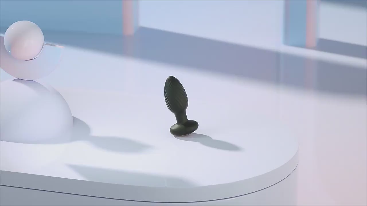 Do it Love - 360 Derece Dönen Titreşimli Uzaktan Kumandalı Anal Plug - Dönen Titreşimli Anal Tıkaç