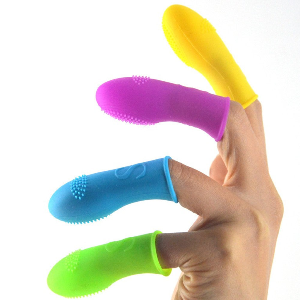 Do it Love - Tırtıklı Klitoris Uyarıcı Parmak Mastürbatör - Kadınlar İçin - Parmak Dildo