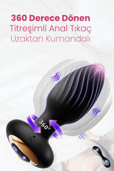 Do it Love - 360 Derece Dnen Titreimli Uzaktan Kumandal Anal Plug - DoitLove Do it Love - 360 Derece Dnen Titreimli Uzaktan Kumandal Anal Plug - DoitLove