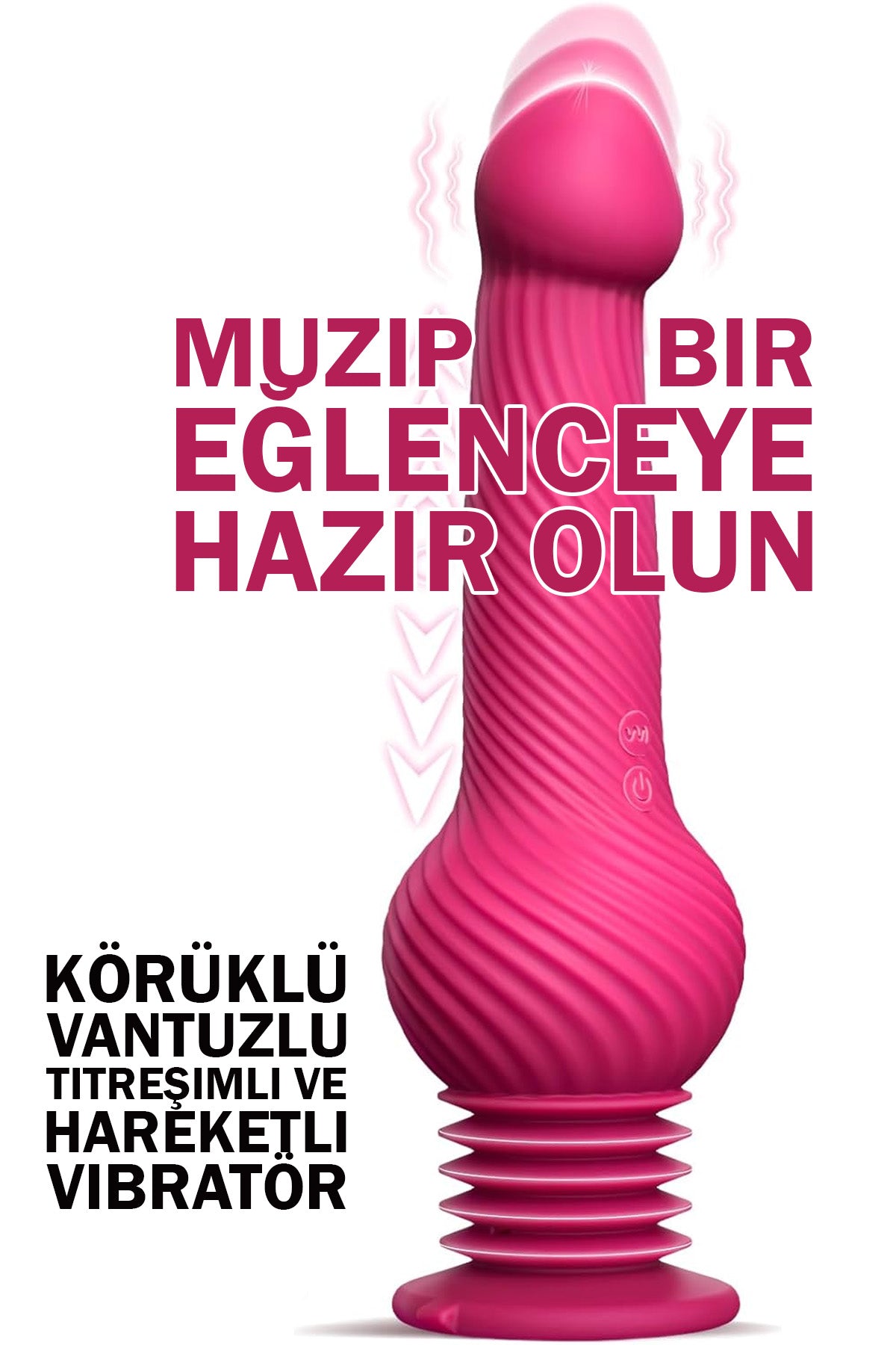 Do it Love - Muzip Vibratör - İleri Geri Hareket ve Titreşim - Şarjlı