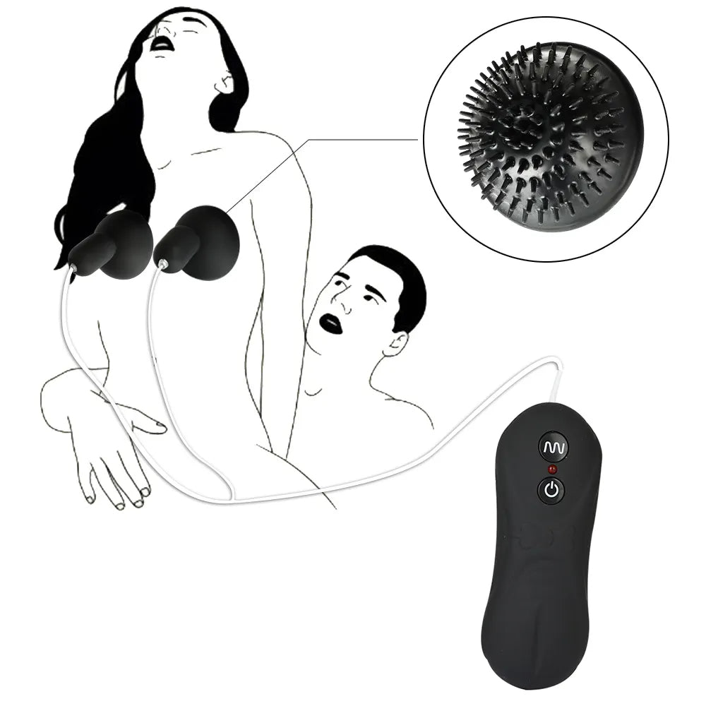 Do it Love - Göğüs Ucu Uyarıcı Vibratör, Kumandalı, 16 Titreşim Modu