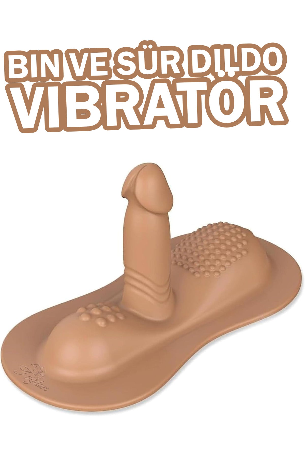 Do it Love - Bin ve Sür Dildo Vibratör - Klitoris Uyarıcılı - Anal ve Vajinal Kullanım - Uzaktan Kumandalı 10 Titreşim Modu