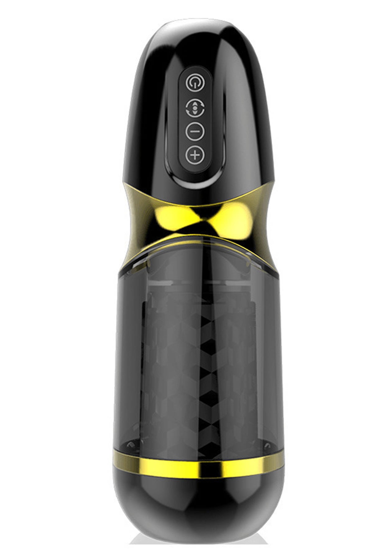 Do it Love - Otomatik Vantuzlu Mastürbatör - Eller Serbest - USB Şarjlı - Realistik Vajina - Siyah